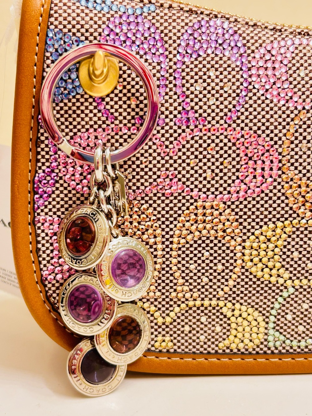 RARE Coach 1941 Y2K Charm Bag Charm/ Keychain